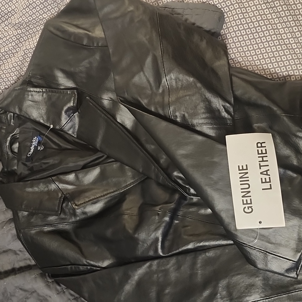 Ladies leather jacket